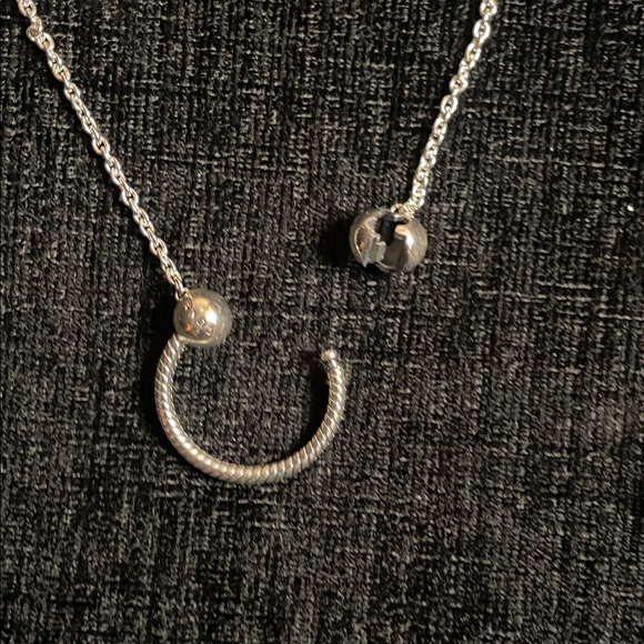 Pandora Silver Beaded Necklace - Picture 3 of 4